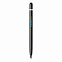 Металлическая ручка Simplistic, темно-серый с логотипом в Екатеринбурге заказать по выгодной цене в кибермаркете AvroraStore