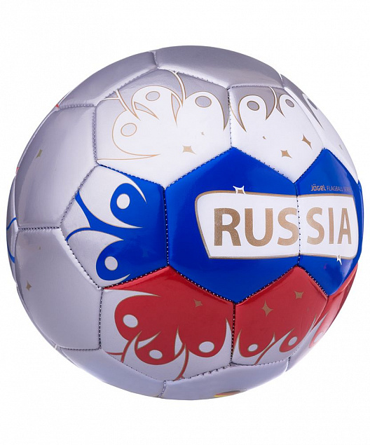 Футбольный мяч Jogel Russia с логотипом в Екатеринбурге заказать по выгодной цене в кибермаркете AvroraStore