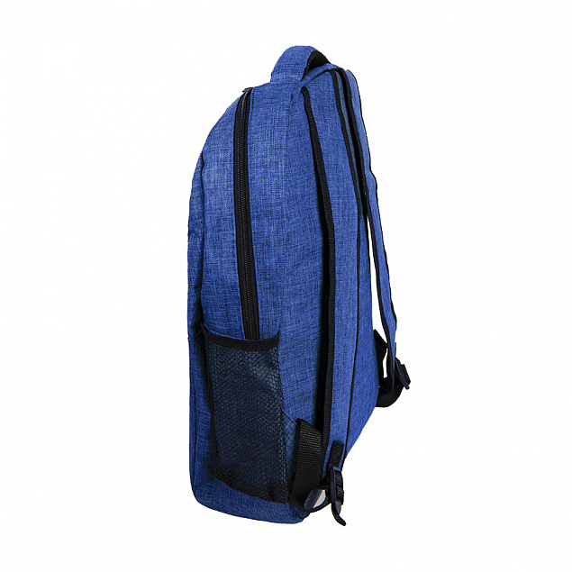 Рюкзак VERBEL, темно-синий, полиэстер 600D с логотипом в Екатеринбурге заказать по выгодной цене в кибермаркете AvroraStore