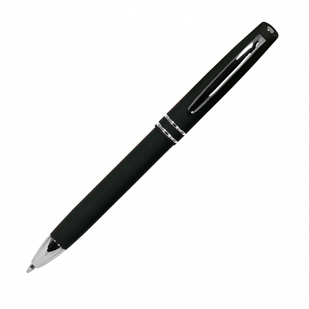 Шариковая ручка Consul, черная/1 с логотипом в Екатеринбурге заказать по выгодной цене в кибермаркете AvroraStore