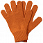 Перчатки Real Talk, оранжевые с логотипом в Екатеринбурге заказать по выгодной цене в кибермаркете AvroraStore