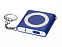 Брелок-рулетка с фонариком. 1 м., синий/белый с логотипом в Екатеринбурге заказать по выгодной цене в кибермаркете AvroraStore
