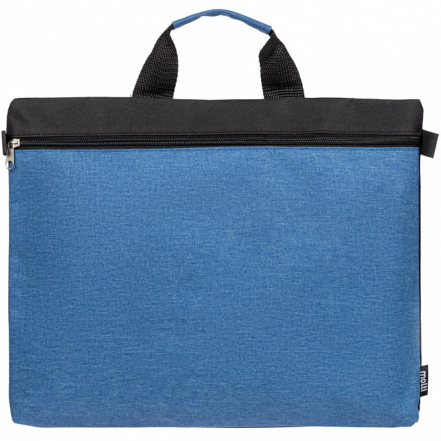Конференц-сумка Melango, синяя с логотипом в Екатеринбурге заказать по выгодной цене в кибермаркете AvroraStore