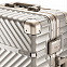 Чемодан Aluminum Frame PC Luggage V1, золотистый с логотипом в Екатеринбурге заказать по выгодной цене в кибермаркете AvroraStore