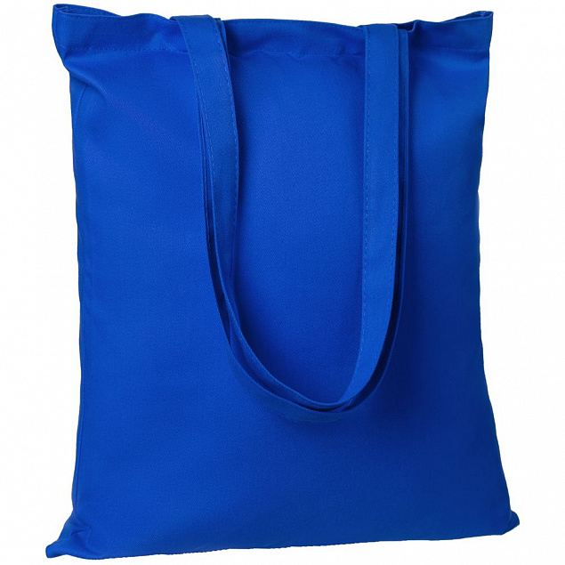 Холщовая сумка Countryside, ярко-синяя с логотипом в Екатеринбурге заказать по выгодной цене в кибермаркете AvroraStore