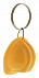 Брелок каска, желтый с логотипом в Екатеринбурге заказать по выгодной цене в кибермаркете AvroraStore