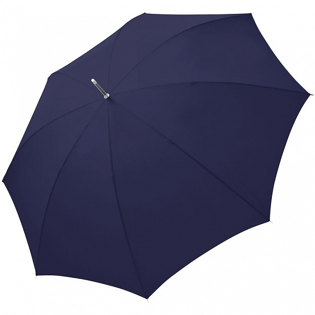 Зонт-трость Fiber Golf Fiberglas, темно-синий с логотипом в Екатеринбурге заказать по выгодной цене в кибермаркете AvroraStore