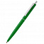 Ручка шариковая Dot - Зеленый FF с логотипом в Екатеринбурге заказать по выгодной цене в кибермаркете AvroraStore