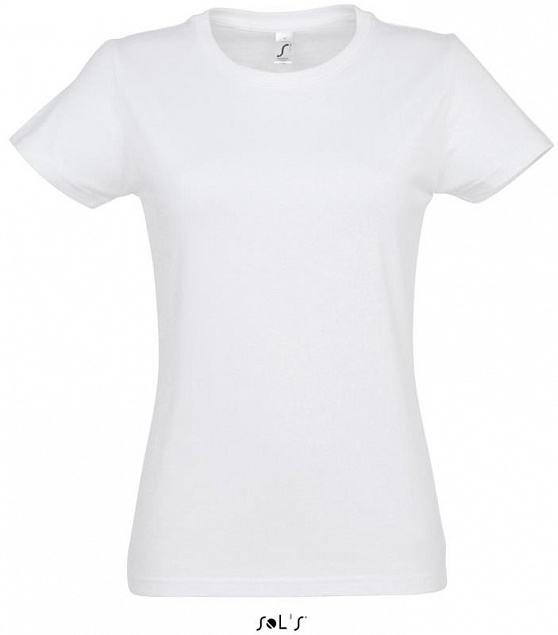 Фуфайка (футболка) IMPERIAL женская,Белый L с логотипом в Екатеринбурге заказать по выгодной цене в кибермаркете AvroraStore
