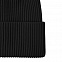Шапка Franky, черная с логотипом в Екатеринбурге заказать по выгодной цене в кибермаркете AvroraStore