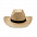 Ковбойская шляпа из натуральной с логотипом в Екатеринбурге заказать по выгодной цене в кибермаркете AvroraStore