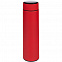 Смарт-бутылка с заменяемой батарейкой Long Therm Soft Touch, красная с логотипом в Екатеринбурге заказать по выгодной цене в кибермаркете AvroraStore