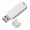 USB flash-карта UNIVERSAL (8Гб), белая, 5,8х1,7х0,6 см, пластик с логотипом в Екатеринбурге заказать по выгодной цене в кибермаркете AvroraStore