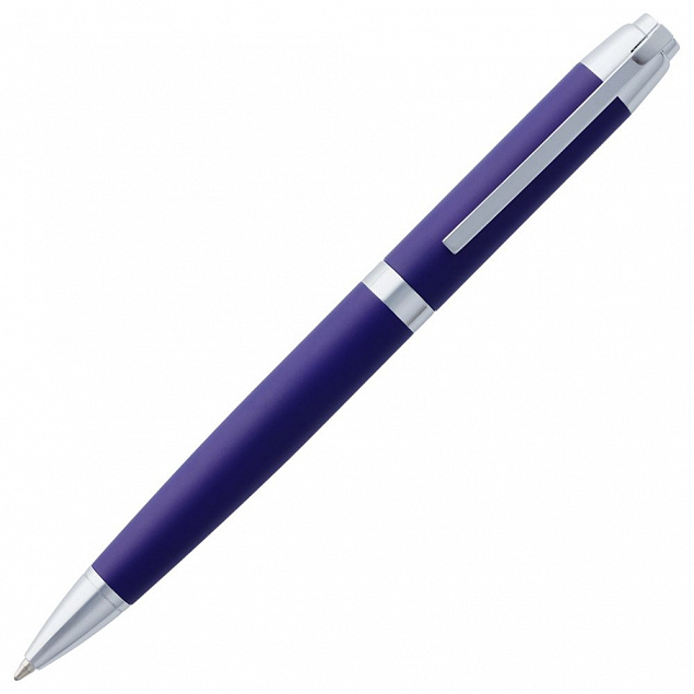 Ручка шариковая Razzo Chrome, синяя с логотипом в Екатеринбурге заказать по выгодной цене в кибермаркете AvroraStore