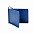 Держатель банковских карт Drogo с металлическим прижимом для купюр, синий с логотипом в Екатеринбурге заказать по выгодной цене в кибермаркете AvroraStore