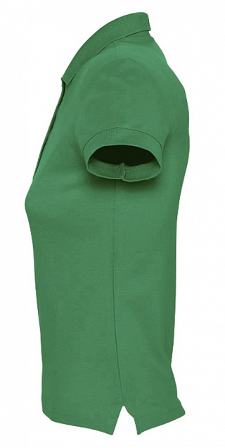 Рубашка поло женская PASSION 170, ярко-зеленая с логотипом в Екатеринбурге заказать по выгодной цене в кибермаркете AvroraStore