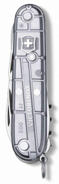 Офицерский нож CLIMBER 91, прозрачный серебристый с логотипом в Екатеринбурге заказать по выгодной цене в кибермаркете AvroraStore