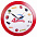Часы настенные Vivid Large, оранжевые с логотипом в Екатеринбурге заказать по выгодной цене в кибермаркете AvroraStore