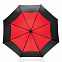 Автоматический двухцветный зонт-антишторм 27" с логотипом в Екатеринбурге заказать по выгодной цене в кибермаркете AvroraStore