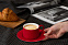 Набор для чая на 2 персоны Best Morning, красный с логотипом в Екатеринбурге заказать по выгодной цене в кибермаркете AvroraStore