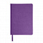 Ежедневник недатированный Bliss, А5,  фиолетовый, белый блок, без обреза с логотипом в Екатеринбурге заказать по выгодной цене в кибермаркете AvroraStore