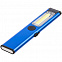 Фонарик-факел аккумуляторный Wallis, синий с логотипом в Екатеринбурге заказать по выгодной цене в кибермаркете AvroraStore