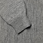Джемпер Stitch с контрастной отделкой, серый с бордовым с логотипом в Екатеринбурге заказать по выгодной цене в кибермаркете AvroraStore
