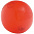Надувной пляжный мяч Sun and Fun, полупрозрачный красный с логотипом в Екатеринбурге заказать по выгодной цене в кибермаркете AvroraStore
