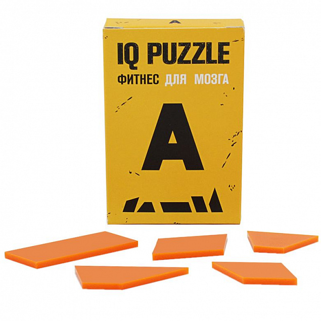 Головоломка IQ Puzzle Letter А с логотипом в Екатеринбурге заказать по выгодной цене в кибермаркете AvroraStore