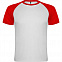 Спортивная футболка INDIANAPOLIS мужская, БЕЛЫЙ/КРАСНЫЙ S с логотипом в Екатеринбурге заказать по выгодной цене в кибермаркете AvroraStore