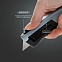 Безопасный строительный нож из переработанного пластика RCS с логотипом в Екатеринбурге заказать по выгодной цене в кибермаркете AvroraStore