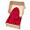 Набор подарочный НАСВЯЗИ©: шапка, шарф,  варежки, носки, красный с логотипом в Екатеринбурге заказать по выгодной цене в кибермаркете AvroraStore