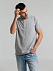 Рубашка поло мужская Virma Premium, серый меланж с логотипом в Екатеринбурге заказать по выгодной цене в кибермаркете AvroraStore