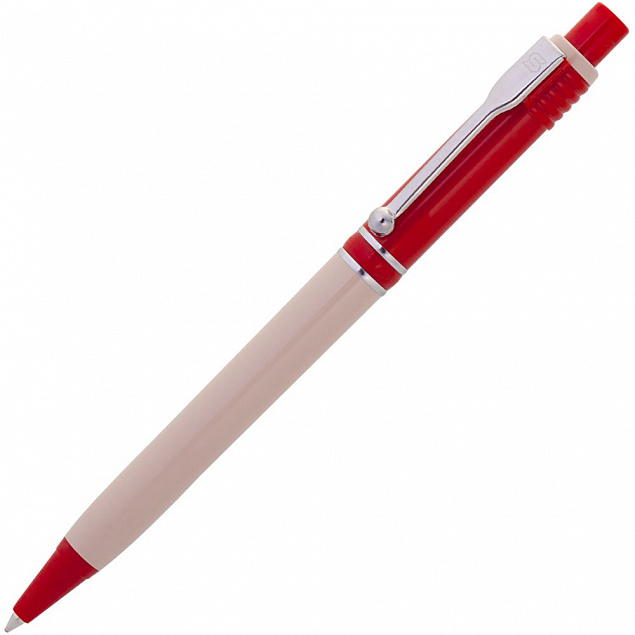 Ручка шариковая Raja Shade, красная с логотипом в Екатеринбурге заказать по выгодной цене в кибермаркете AvroraStore