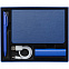 Набор Plus, синий с логотипом в Екатеринбурге заказать по выгодной цене в кибермаркете AvroraStore
