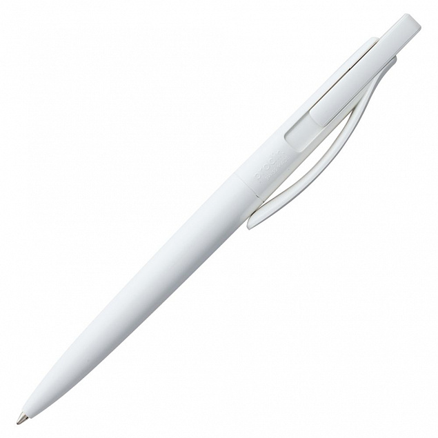 Ручка шариковая Prodir DS2 PPP, белая с логотипом в Екатеринбурге заказать по выгодной цене в кибермаркете AvroraStore