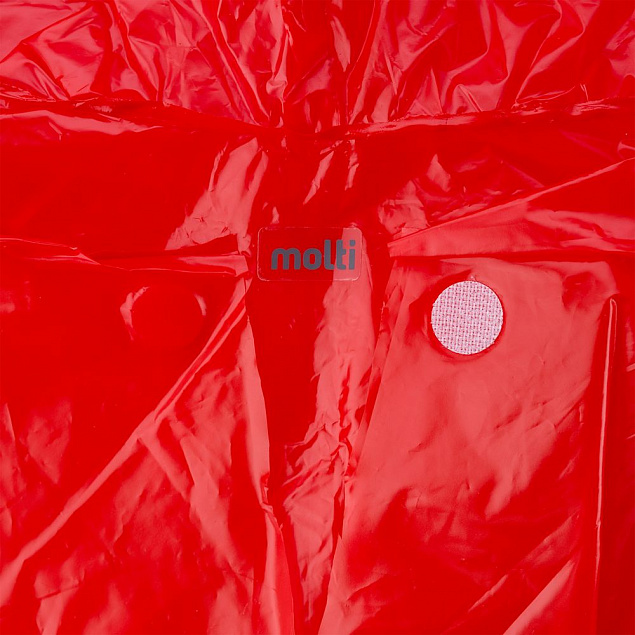 Дождевик-плащ BrightWay, красный с логотипом в Екатеринбурге заказать по выгодной цене в кибермаркете AvroraStore
