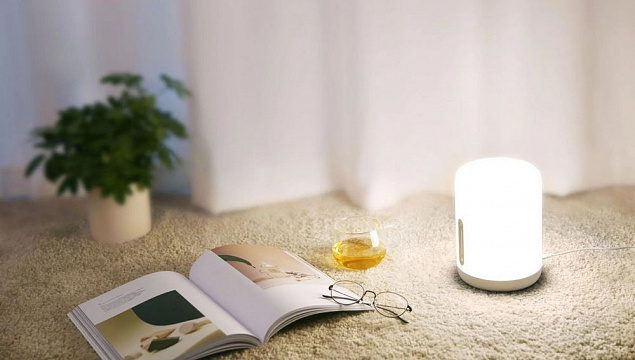 Лампа Mi Bedside Lamp 2, белая с логотипом в Екатеринбурге заказать по выгодной цене в кибермаркете AvroraStore