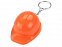 Брелок-открывалка Каска, оранжевый с логотипом в Екатеринбурге заказать по выгодной цене в кибермаркете AvroraStore