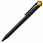 Ручка шариковая Prodir DS1 TMM Dot, черная с желтым с логотипом в Екатеринбурге заказать по выгодной цене в кибермаркете AvroraStore