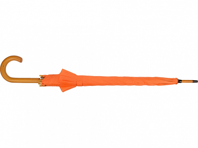 Зонт-трость Радуга, оранжевый с логотипом в Екатеринбурге заказать по выгодной цене в кибермаркете AvroraStore