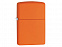 Зажигалка ZIPPO Classic с покрытием Orange Matte с логотипом в Екатеринбурге заказать по выгодной цене в кибермаркете AvroraStore