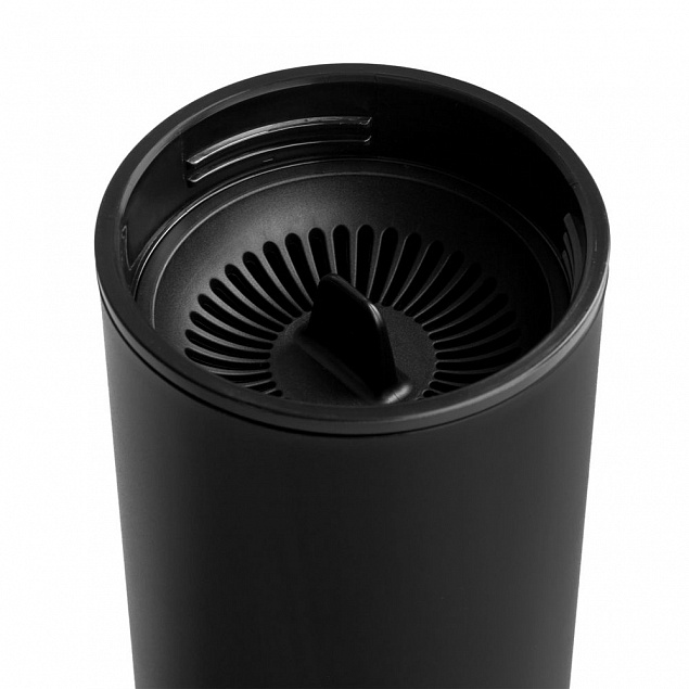Термостакан fixMug, черный с логотипом в Екатеринбурге заказать по выгодной цене в кибермаркете AvroraStore