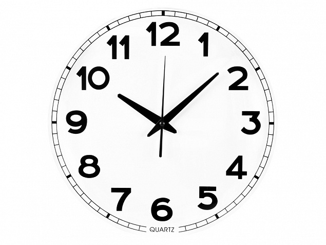 Часы настенные с логотипом в Екатеринбурге заказать по выгодной цене в кибермаркете AvroraStore