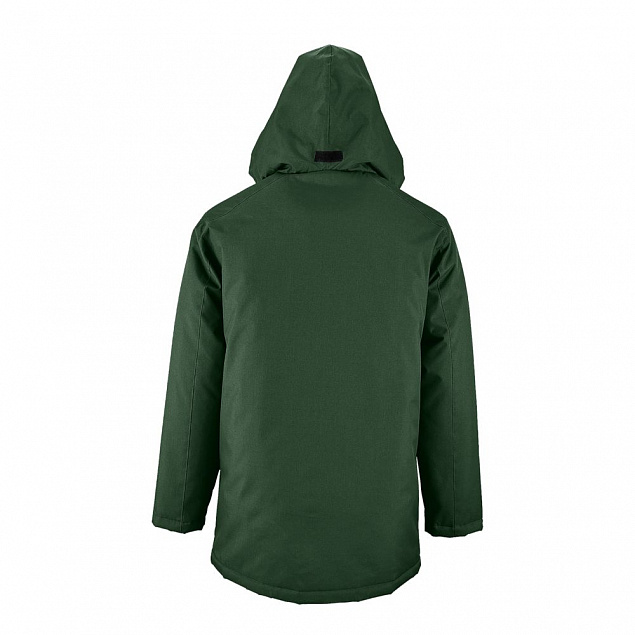 Куртка на стеганой подкладке Robyn, темно-зеленая с логотипом в Екатеринбурге заказать по выгодной цене в кибермаркете AvroraStore