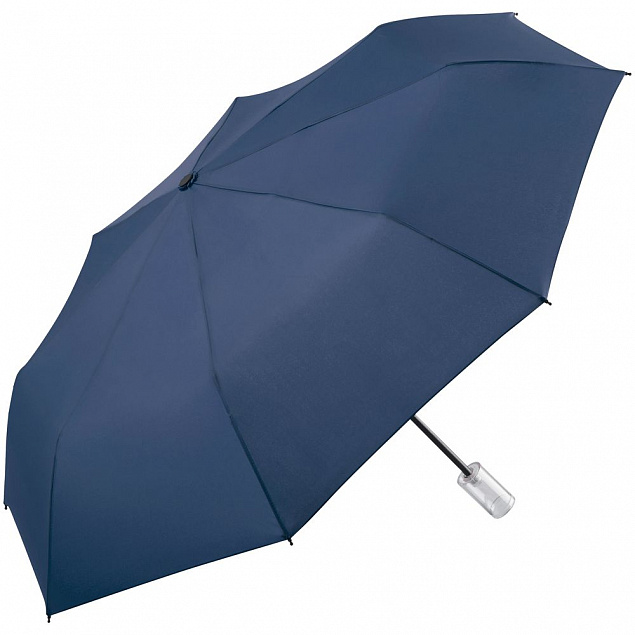 Зонт складной Fillit, темно-синий с логотипом в Екатеринбурге заказать по выгодной цене в кибермаркете AvroraStore