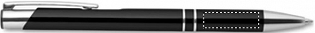 Ручка шариковая с черными черни с логотипом в Екатеринбурге заказать по выгодной цене в кибермаркете AvroraStore