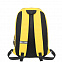 Рюкзак "Go", жёлтый, 41 х 29 х15,5 см, 100%  полиуретан с логотипом в Екатеринбурге заказать по выгодной цене в кибермаркете AvroraStore
