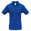 Рубашка поло Safran ярко-синяя с логотипом в Екатеринбурге заказать по выгодной цене в кибермаркете AvroraStore