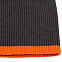 Шапка Amuse, темно-серая с оранжевым с логотипом в Екатеринбурге заказать по выгодной цене в кибермаркете AvroraStore